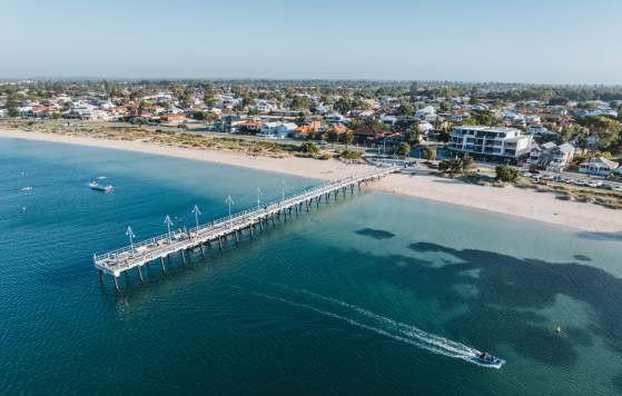 Rockingham Beach and Jetty