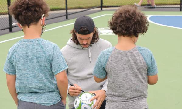 Soccer Ball Signing