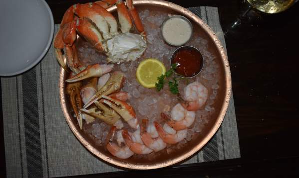 Shrimp and crab Tortugas