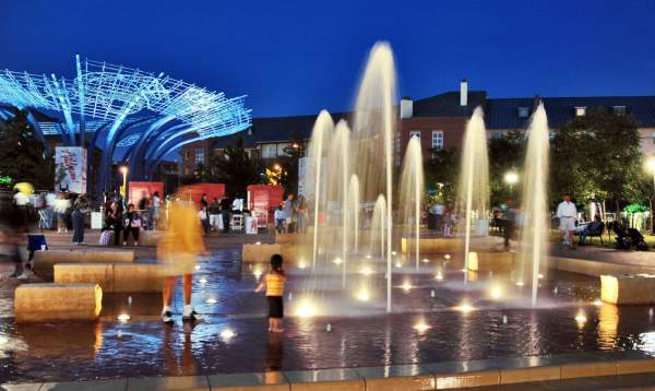 Circle Park at Night