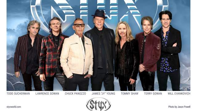 STYX, March 24th at 7:30 PM, Buddy Holly Hall in Lubbock, TX
