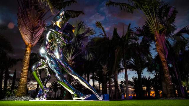 Video of public art at Lake Nona Sculpture Garden