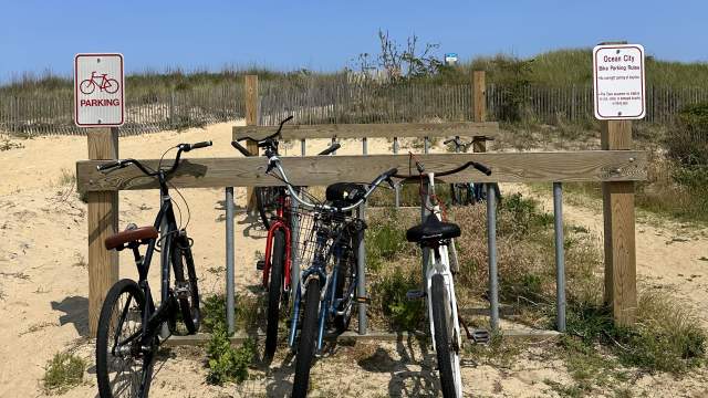 90th Street Beach Entrance in Ocean City, MD