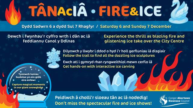 Fire and Ice welsh