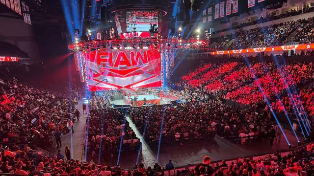 WWE Raw videoboard
