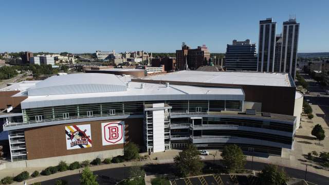 Exterior of Peoria Civic Center