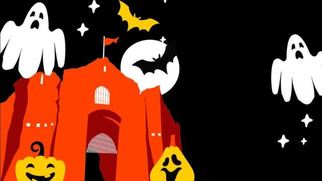 The Spooky Castle at Oystermouth Castle