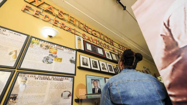 Influencer Katrina Dandridge visits Wells’Built Museum