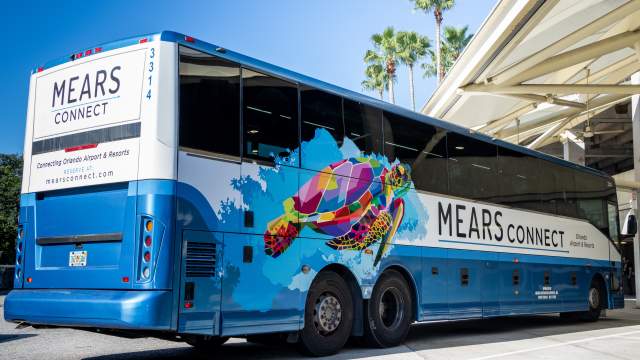 Mears Connect bus for Mears Transportation