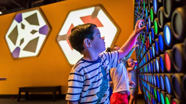 Kids town; Pint Sized Science, Orlando Science Center, photo by Roberto Gonzalez