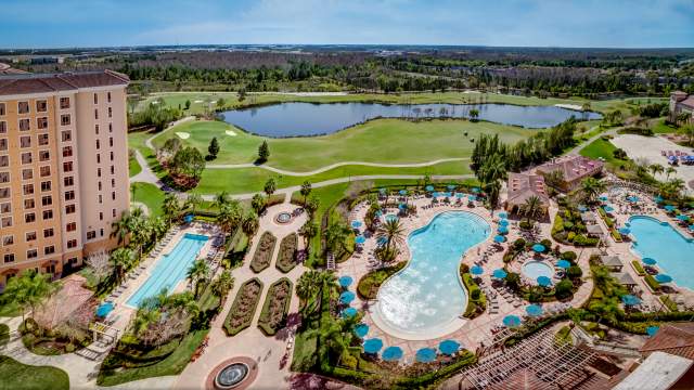 Rosen Shingle Creek overview of resort