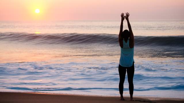 Beach Yoga