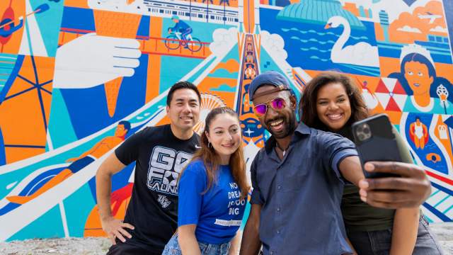 Unbelievably Real Mural Social Media Images