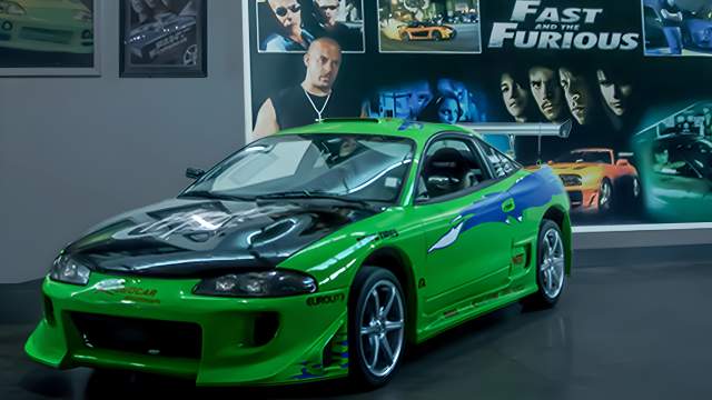 Another view of Fast & Furious exhibit at Orlando Auto Museum at Dezerland Park