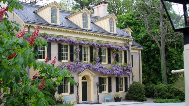 Hagley Museum during the Spring