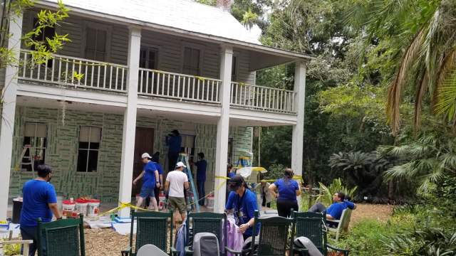 Images from Nehrling Gardens in Gotha, Florida