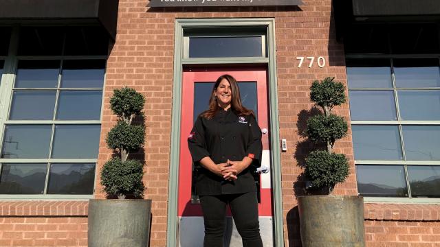 Tami Steggell at RubySnap Fresh Cookies