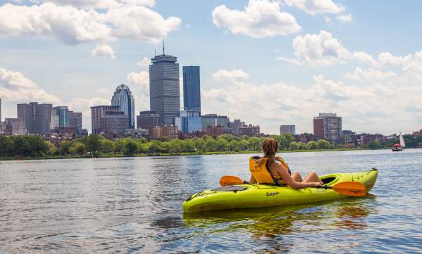 Kayaking in Boston