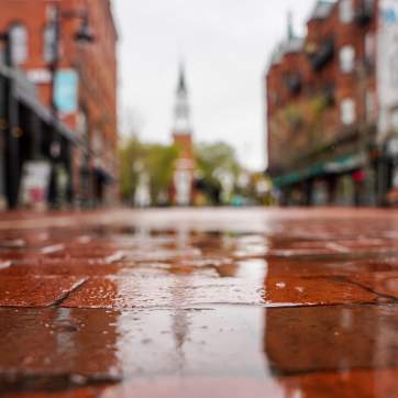Rainy Day on Church Street