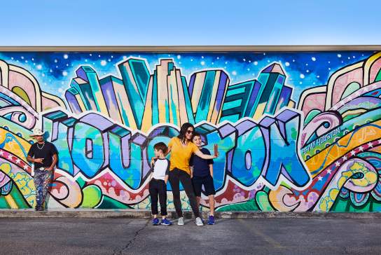 Houston Skyline GONZO247 Mural