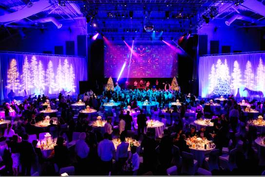 Christmas party at The Centaur
