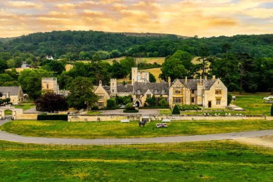 Ellenborough Park Hotel & Spa aerial view