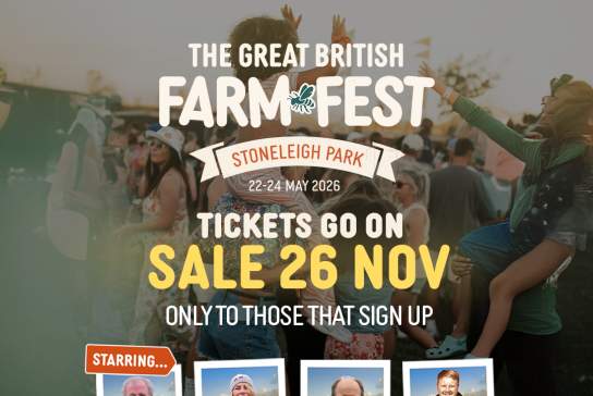 The Great British Farm-Fest 2026 heads to NAEC Stoneleigh