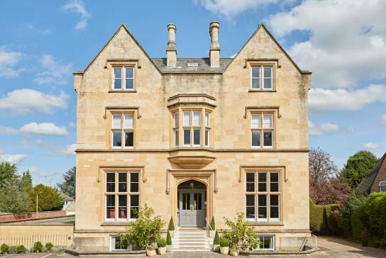Exterior of Cotswold Grange in Cheltenham.