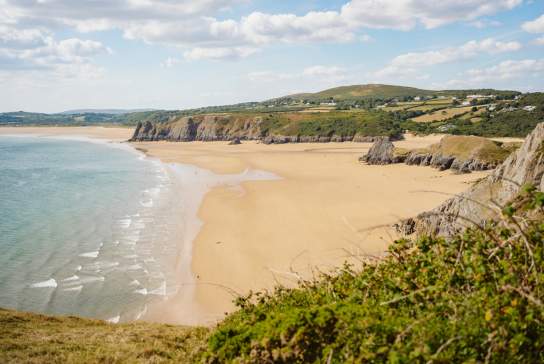 Three Cliffs Bay