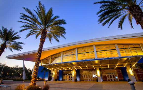 Mississippi Coast Convention Center Night
