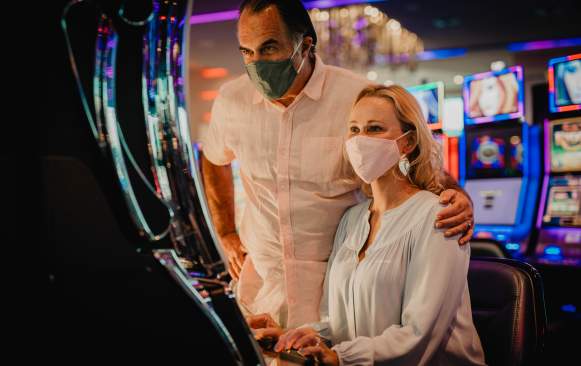 Couple at Slots