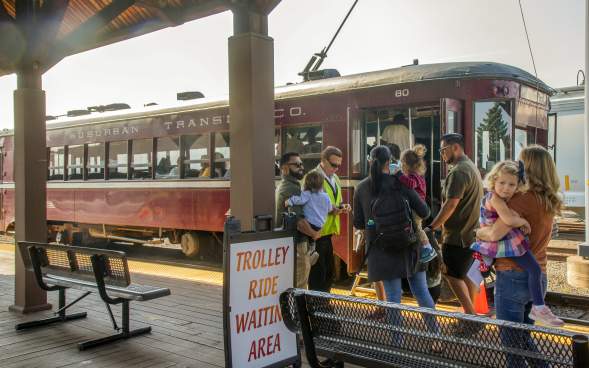 Electric City Trolley Museum in Scranton, PA