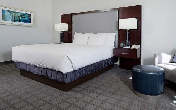 Hotel Room at the Hilton Scranton