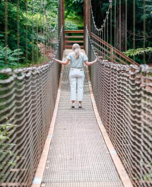 SCPRT walking bridge