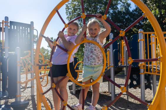 Kids playing