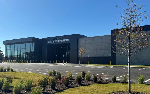Wings of Liberty Museum Exterior