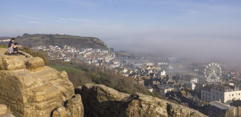 A view over Hastings