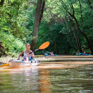 kayaking