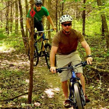 Mountain biking in Clarksville TN