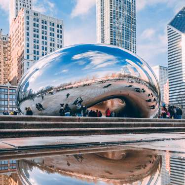 Cloudgate (The Bean) in Chicago