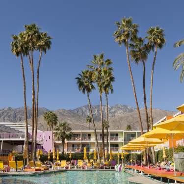 pool at The Saguaro in Palm Springs