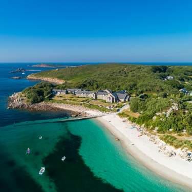 An aerial view of Karma St Martin's