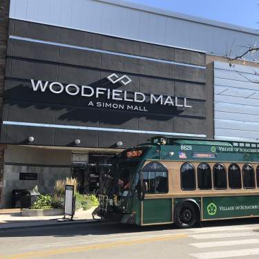 Shopping Trolley at Woodfield Mall