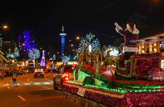 Gatlinburg's Fantasy of Lights Christmas Parade