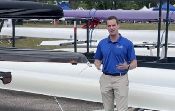 CBS Reporter at USRowing Rowfest