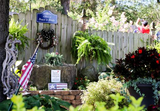 Veteran Veterans Memorial Garden Patriotic