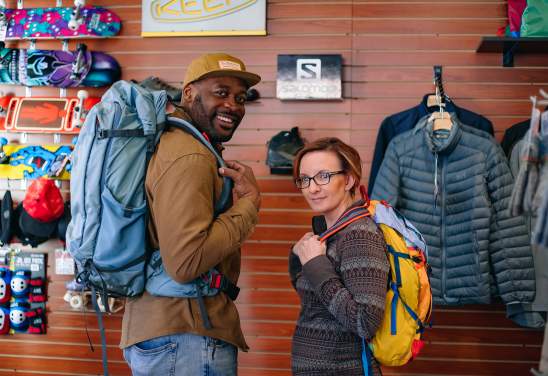 Wheelz Up Adventures - Jamie and Mandela - Cumberland MD