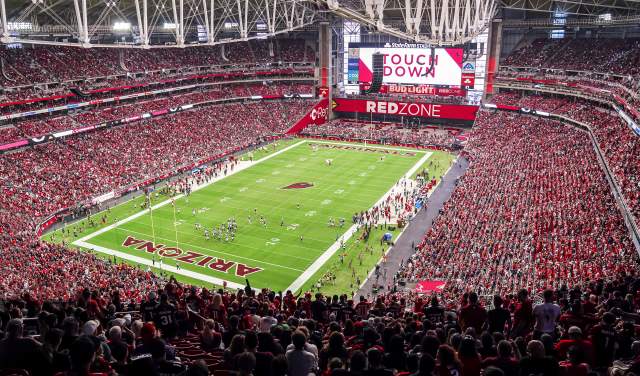 Arizona Cardinals, State Farm Stadium interior