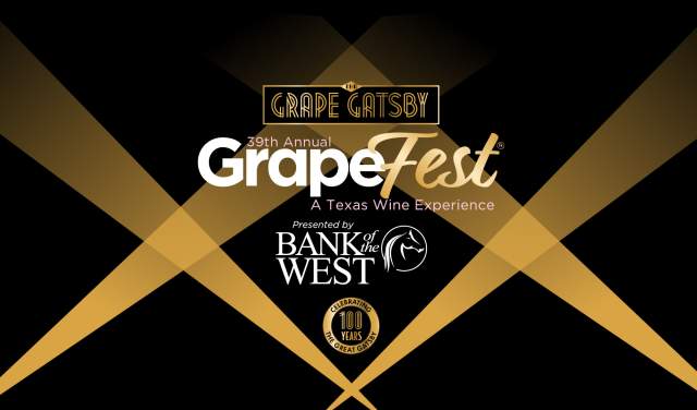 Header graphic for GrapeFest 2025 in Grapevine, Texas