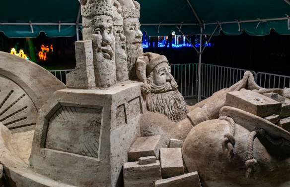 Holiday Sand Sculpture
